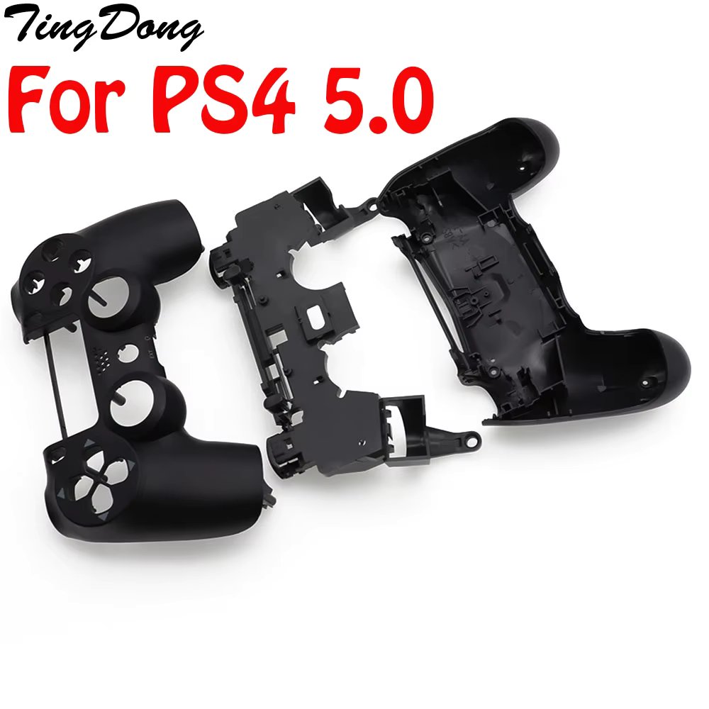 High Quality DIY Full Shell Case Housing For PS4 Slim Version 5.0 Controller Replacement Parts Joystick JDS-050 JDS 055 JDM 050