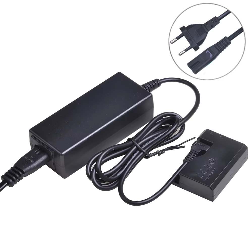 ACK-E10 AC Power Adapter Kits for Canon LP-E10 Battery EOS Rebel T3, T5, T6, T7, T100 Kiss X50, Kiss X70, EOS 1100D, 1200D, 1300
