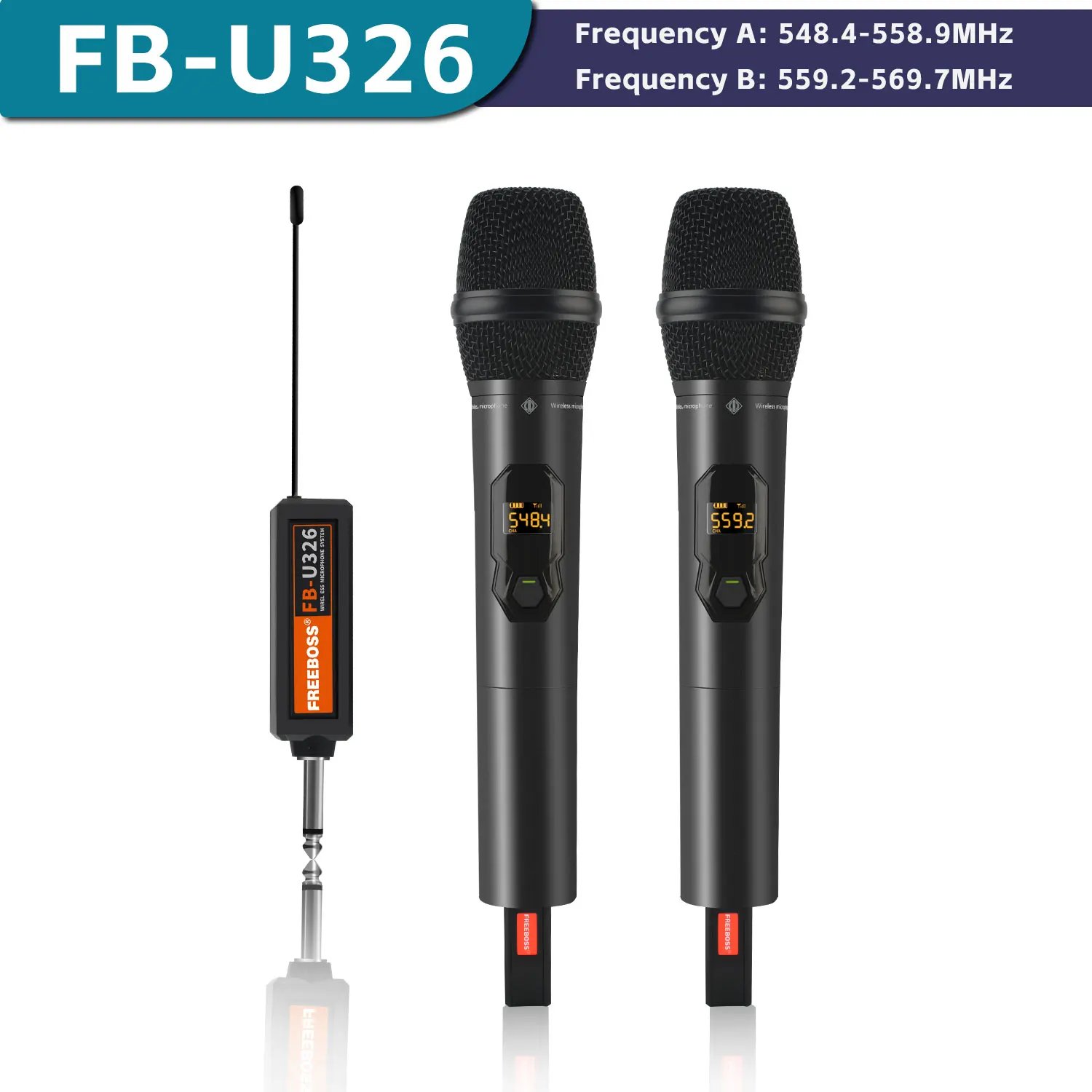 2 Mic with receiver