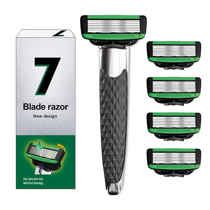 1 Handle 5 Razors