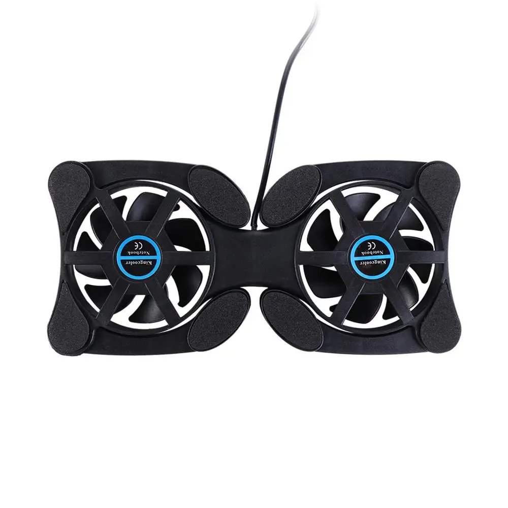 Octopus 7"-15" Laptop Notebook Cooler Double Fans Laptop Cooling Base Laptop Cooler Notebook Fan Cooler USB Cooling Pads
