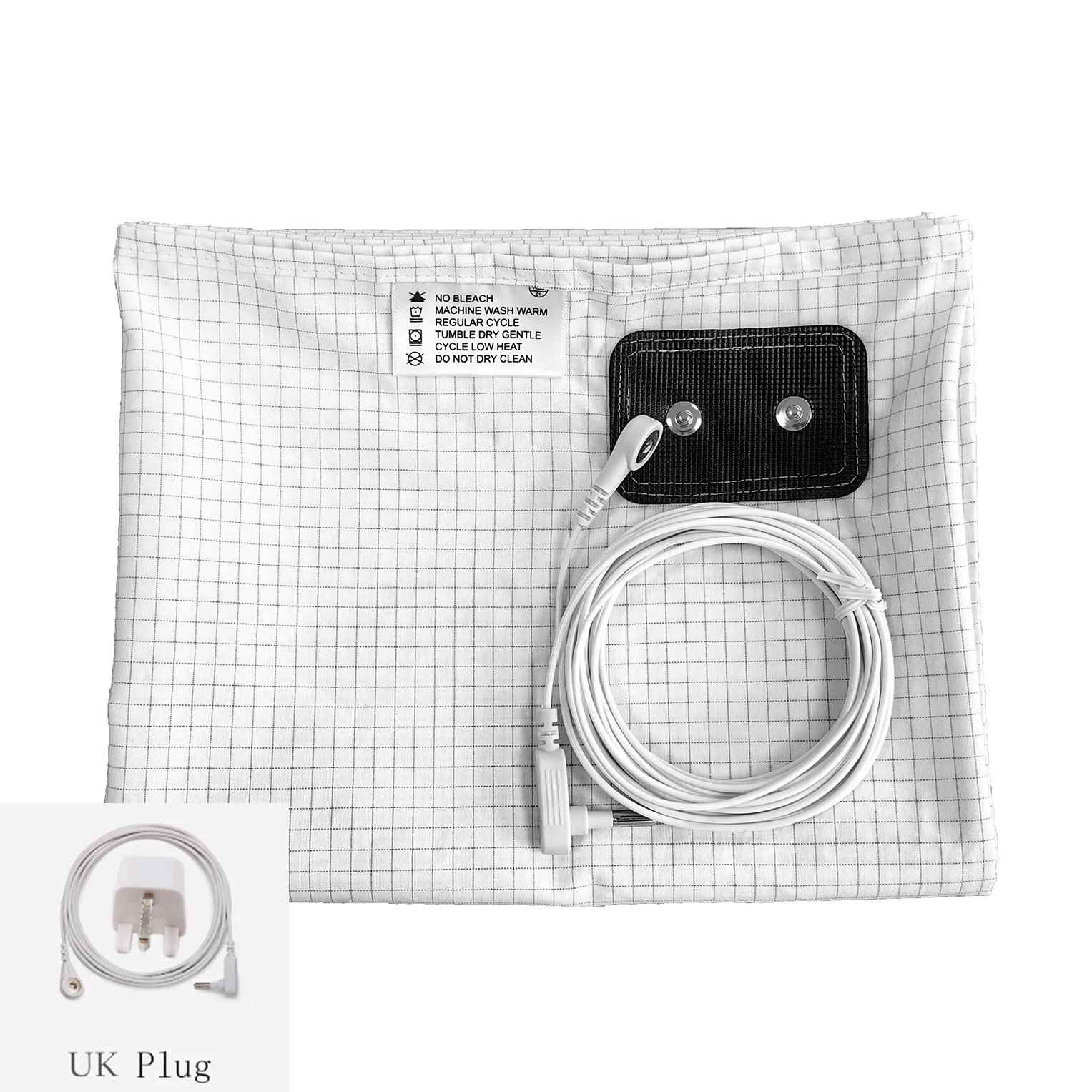 White with UK plug