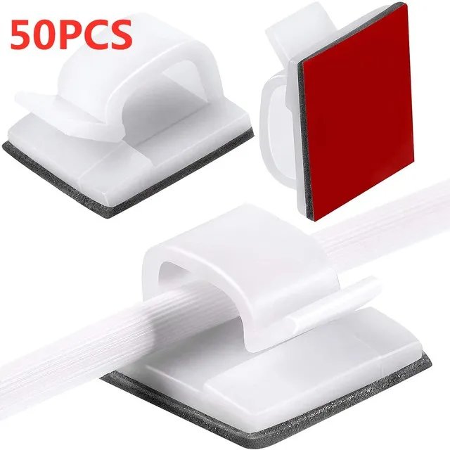 50PCS White
