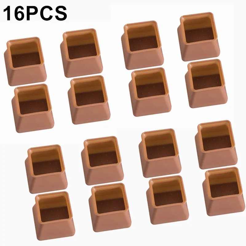 Brown Square 16Pcs