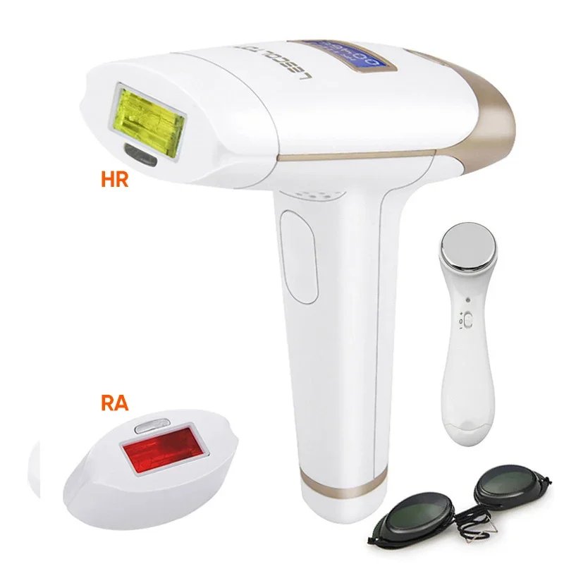 With Face massager