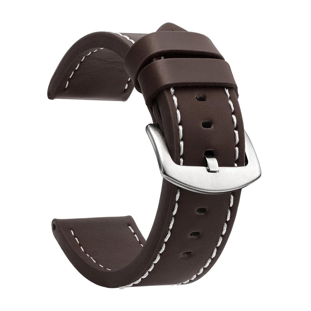 Dark Brown White S