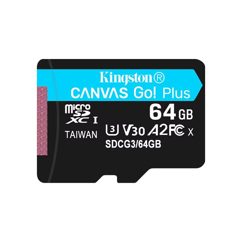 Kingston Micro SD Card Memory Cards SDCG3 64GB 128GB 256GB Up to 170MB/s Read V30 U3 TF Flash Card C10 for Smartphone