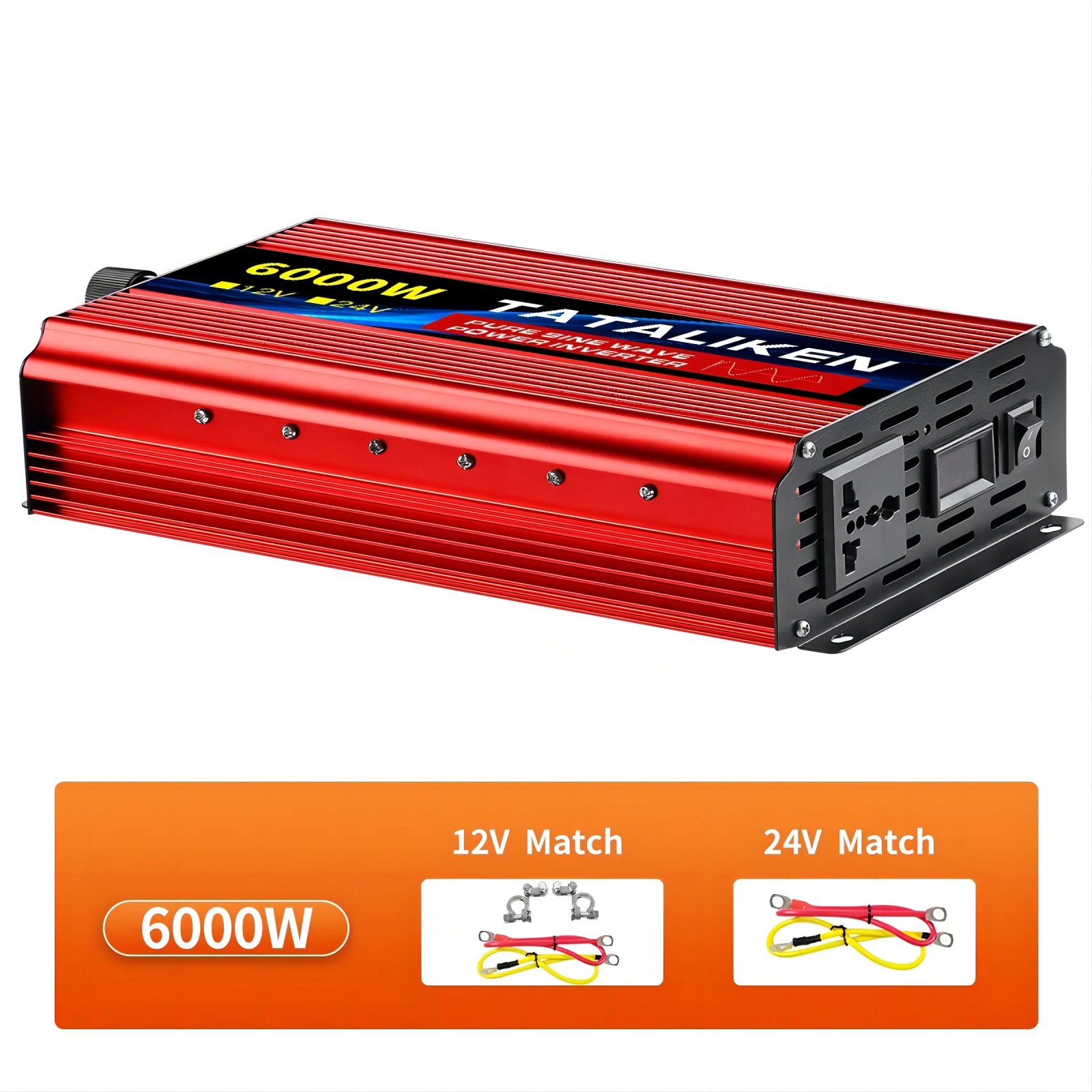 12V 6000W  220V
