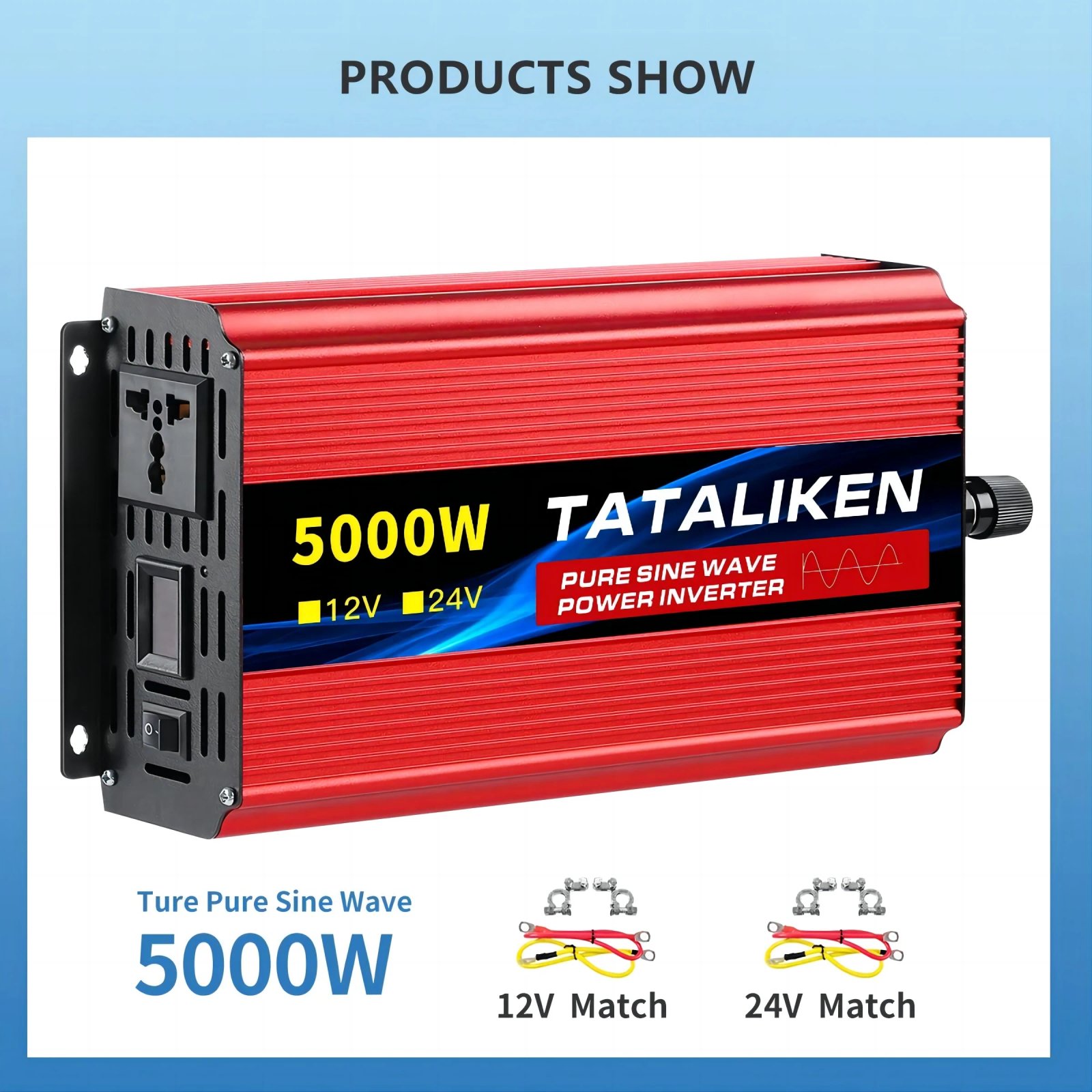 12V 5000W  220V