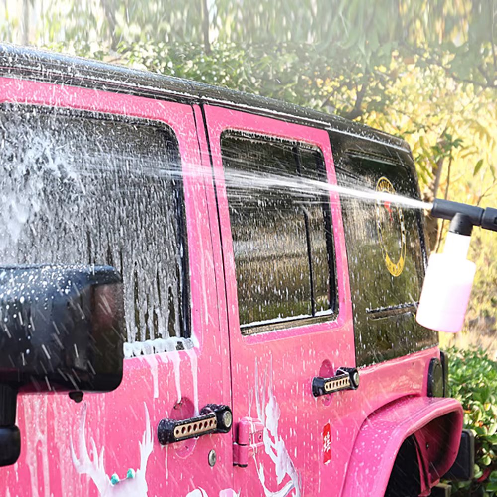 Portable Car Wash Electric High Pressure Washer Cordless Spray Gun Power Washer  5-In-1 Multi-Spray Nozzle 435PSI 20V