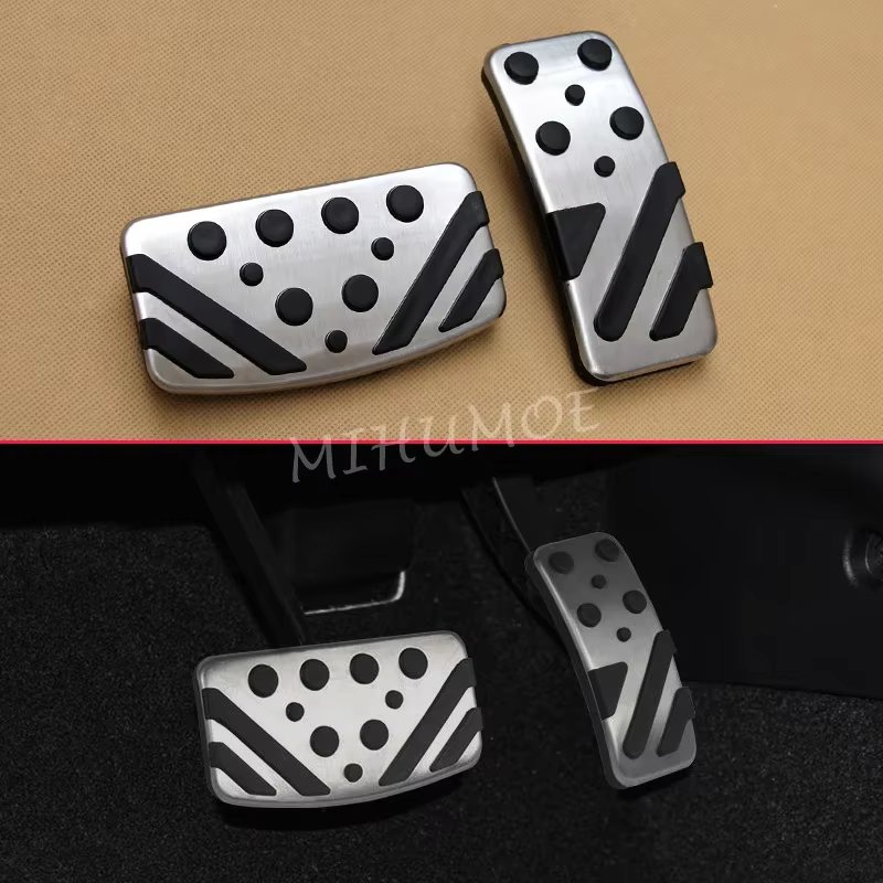 For Mitsubishi Outlander Sport Eclipse Cross Pajero ASX RVR Lancer Non-Slip Gas Brake Accelerator Pedal Pad Cover Accessories