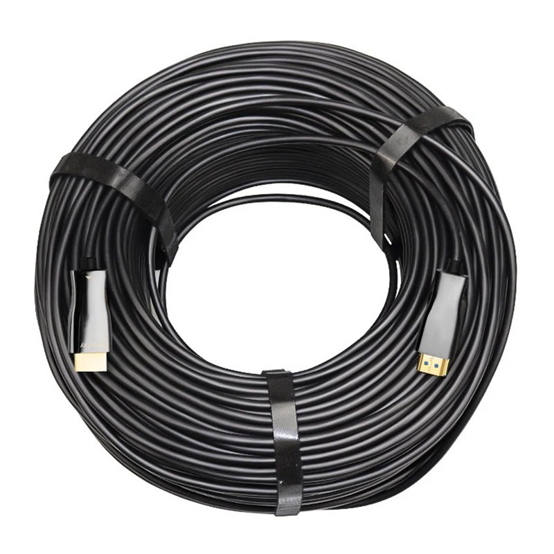 HDMI Fiber Optical Cable 4K 60Hz HDMI Fiber Extension Cable 18Gbps High Speed HDR Male to Male for PS5 PC HDTV Projector Monitor