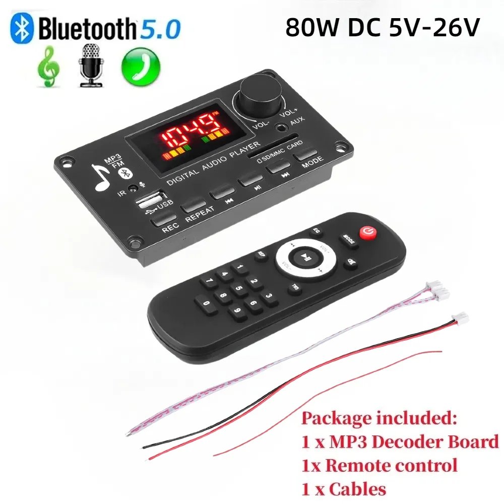 80W DC 5V-26V