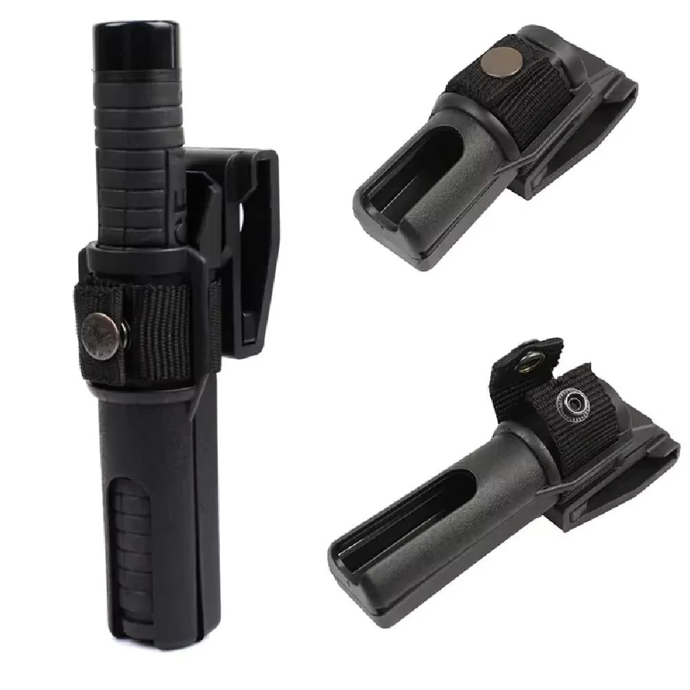 Universal Baton Case Holster 360 Degree Rotation Telescopic Self Defense Stick Holder Outdoor EDC Tool Kit Waist Pouch