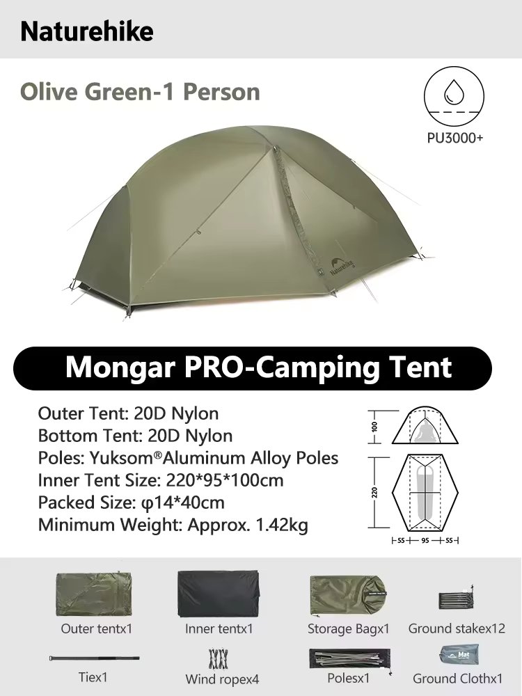 PRO 1P Olive green
