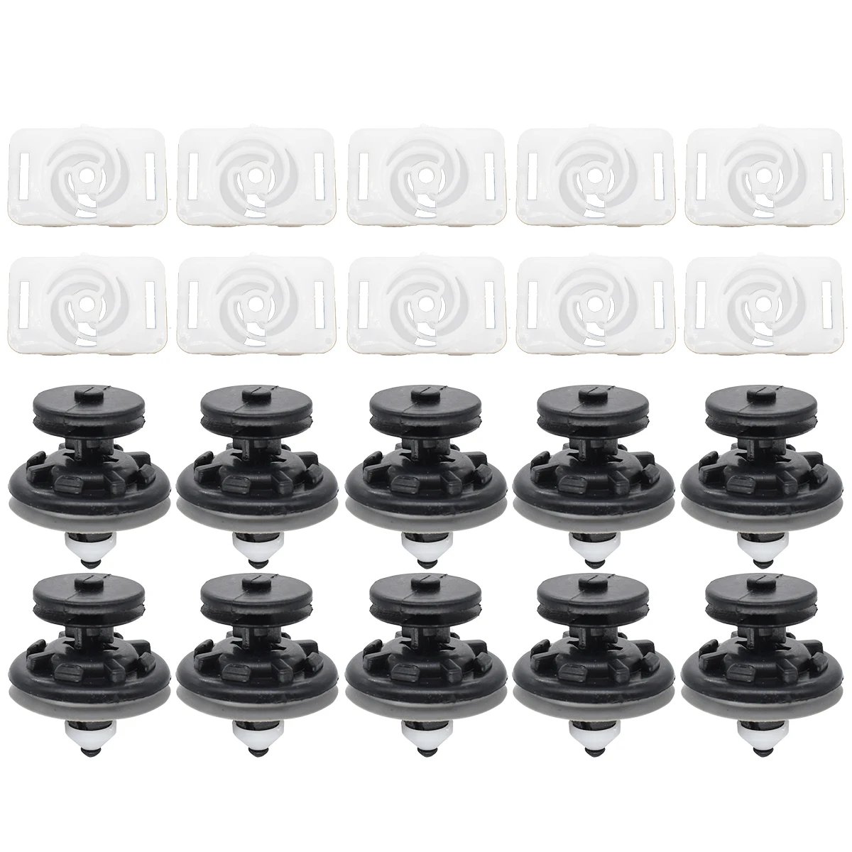 10SET Clips Brackets