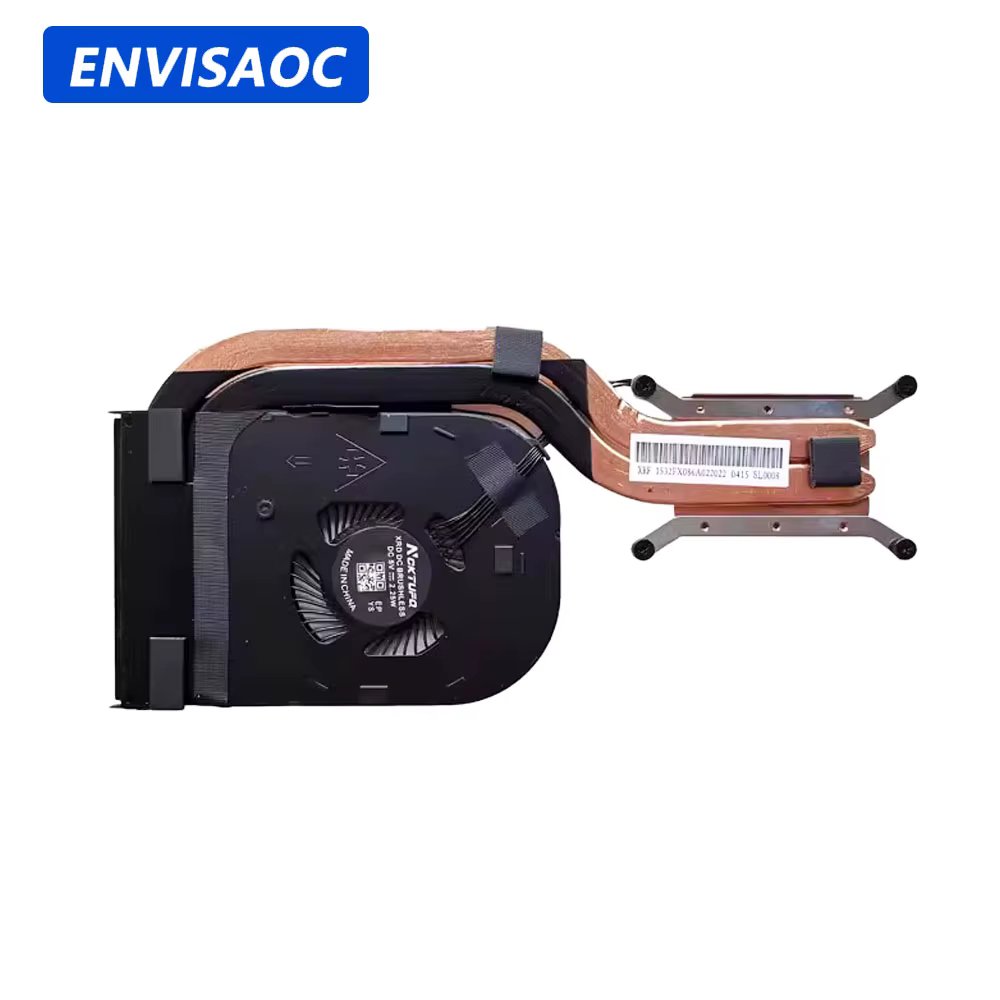 For Lenovo ThinkPad X1C X1 Carbon 6th 2018 Laptop CPU Cooling Fan Heatsink Cooler Copper pipe ND55C34-17E30 01YR204