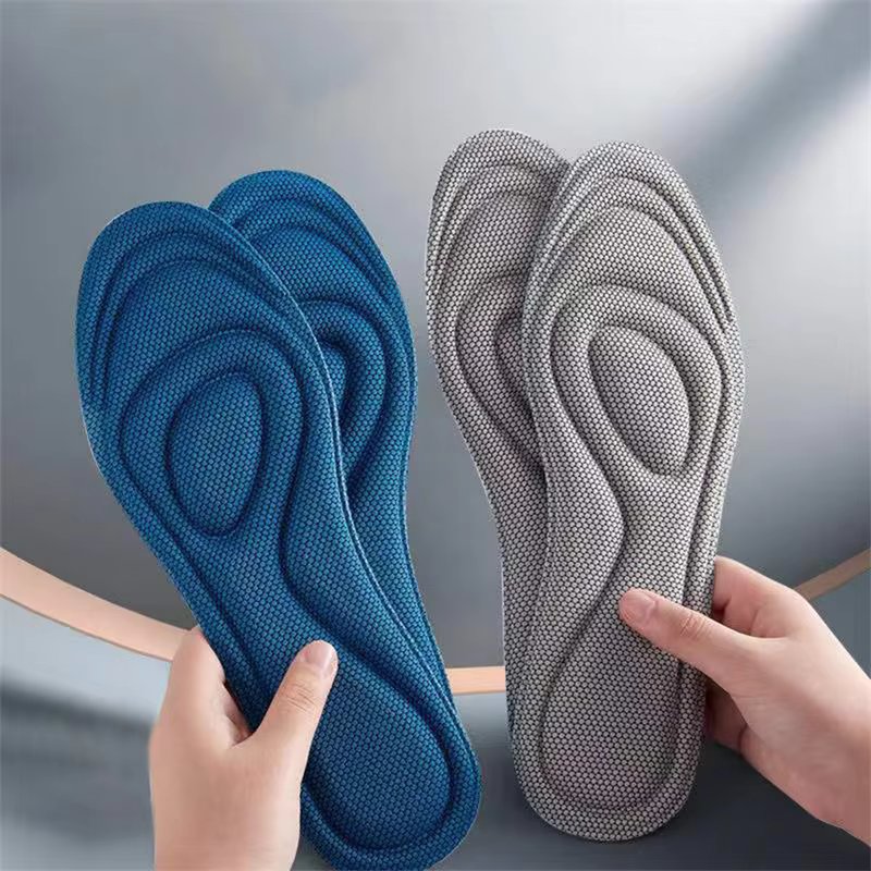Foot Acupressure Insole Men Women Soft Breathable Sports Cushion Inserts Sweat-absorbing Deodorant Orthopedic Shoe Sole