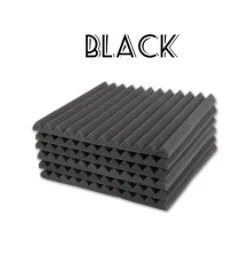 50Pcs 30x30x2.5cm Studio Acoustic Foam Panel Soundproof Wall Noise Protective Foam Sound Absorption Treatment Panel KTV Room