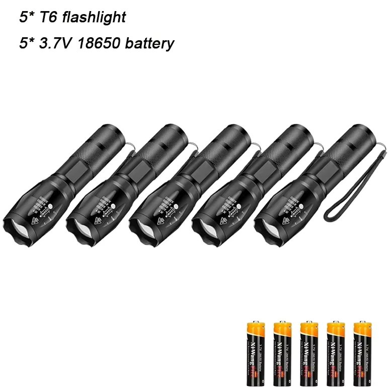 5pcs-18650 battery