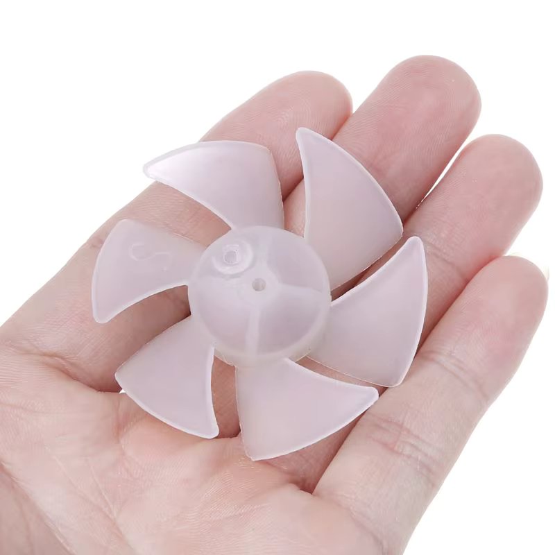 Small Power Mini Plastic Fan 6 Leaves For Hairdryer Motor Dropship