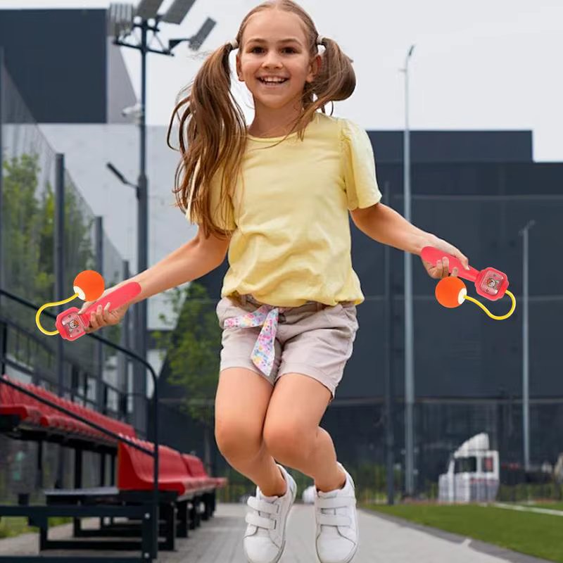 Jump Rope Cordless Weighted Cordless Jump Rope In Cartoon Design Physical Class Supplies For Fitness Portable Multifunctional