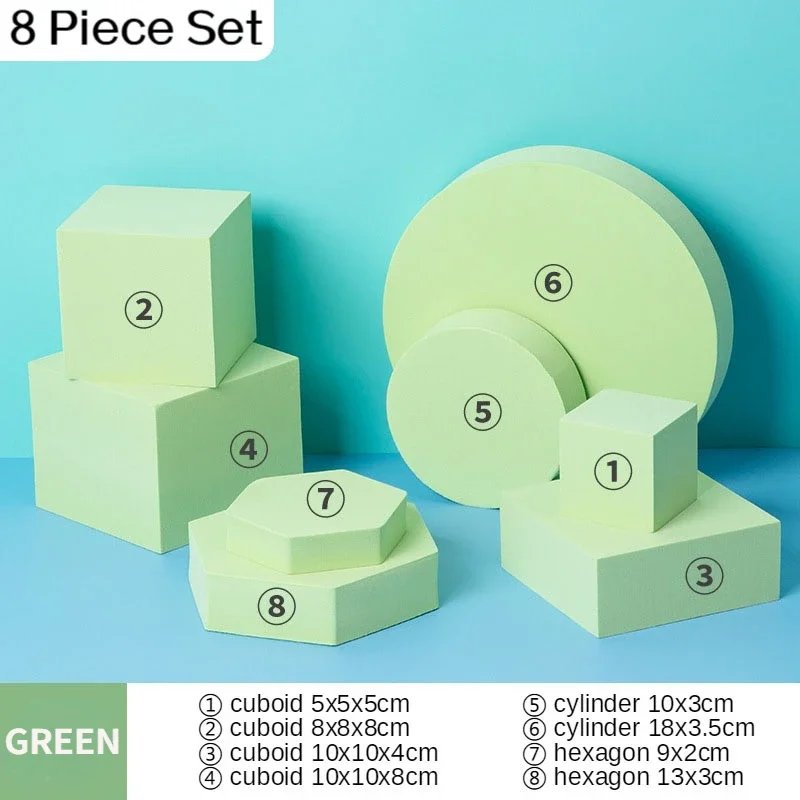 Green-8pcs set