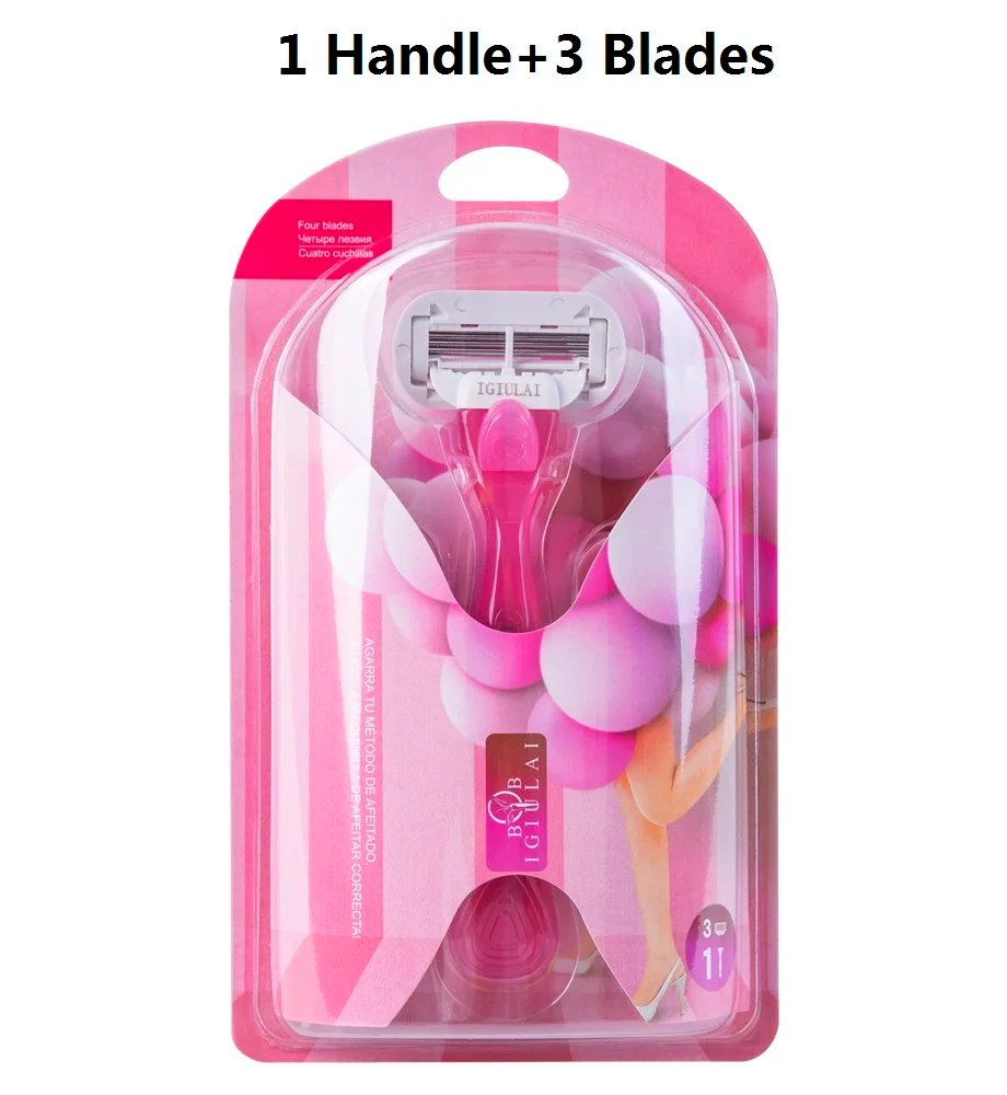 1 Handle  3 Blades