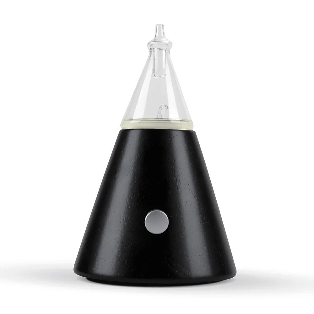 Waterless Essential Oil Diffuser Ultrasonic Aromatherapy Scent Machine Air Nebulizing Glass Aroma Diffuser Room Office Gift