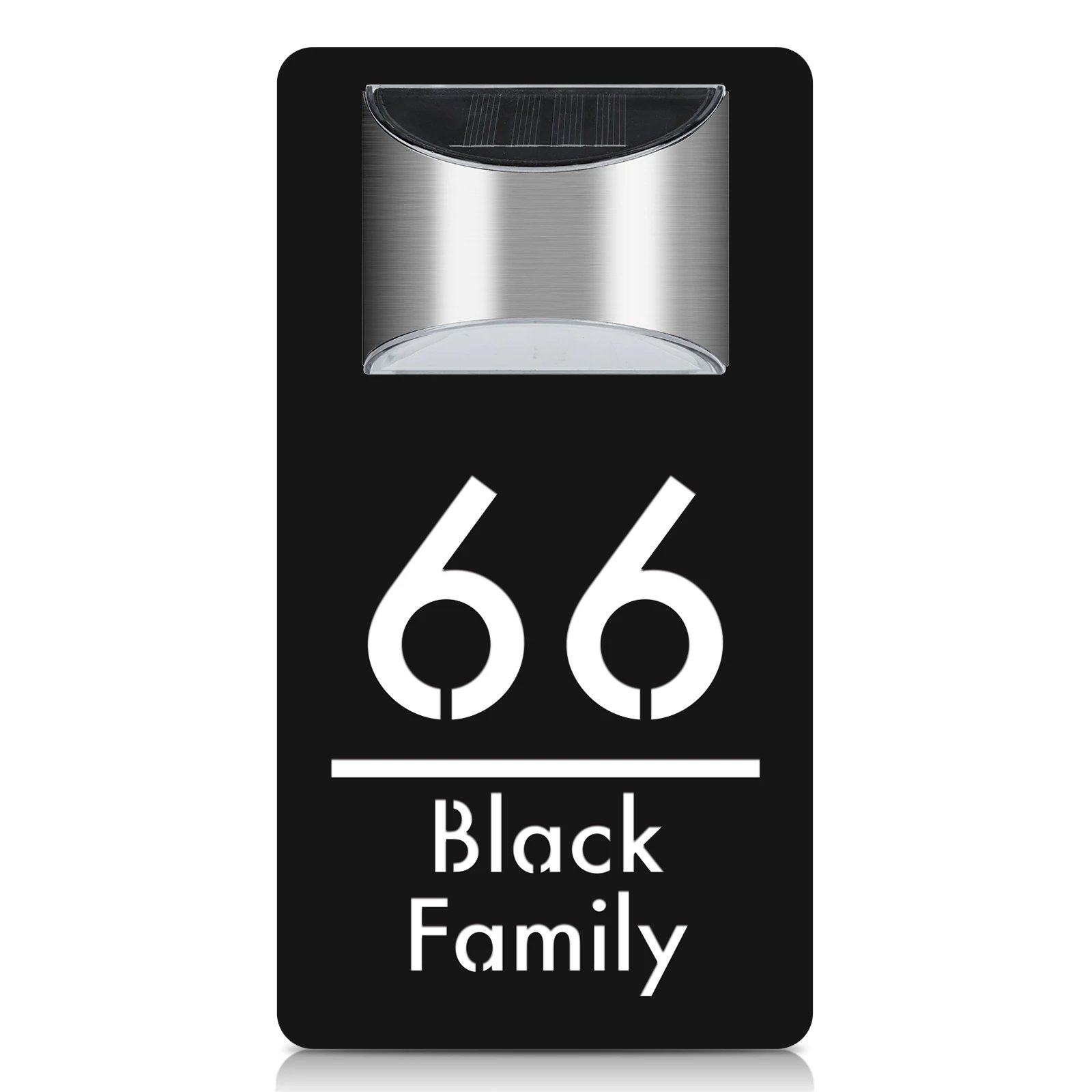 Black(white text)