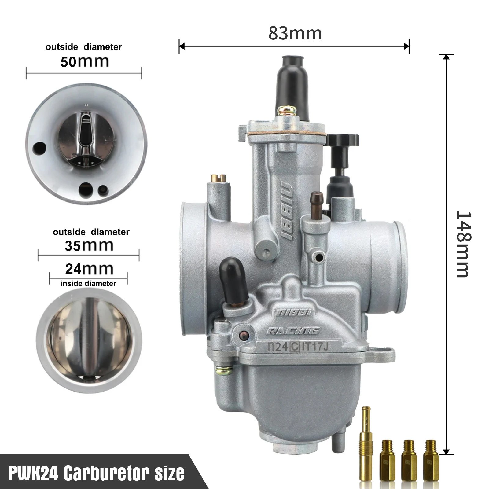 PWK24MM Silvery