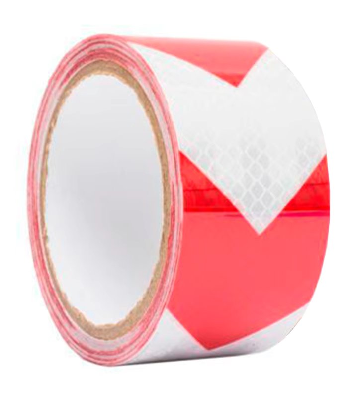Tradineur-signalling adhesive tape, warning, roll of beacons tape, delimit spaces, security, works,