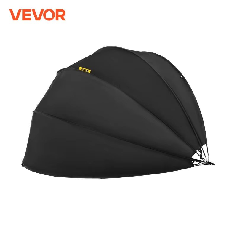 VEVOR Waterproof Motorcycle Cover Heavy Duty Motorcycle Shelter Shed 600D Oxford Material Motorbike Shed Anti-UV Tent Dome Shape