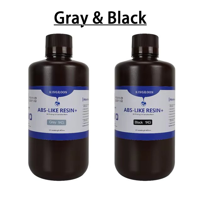 Gray and Black