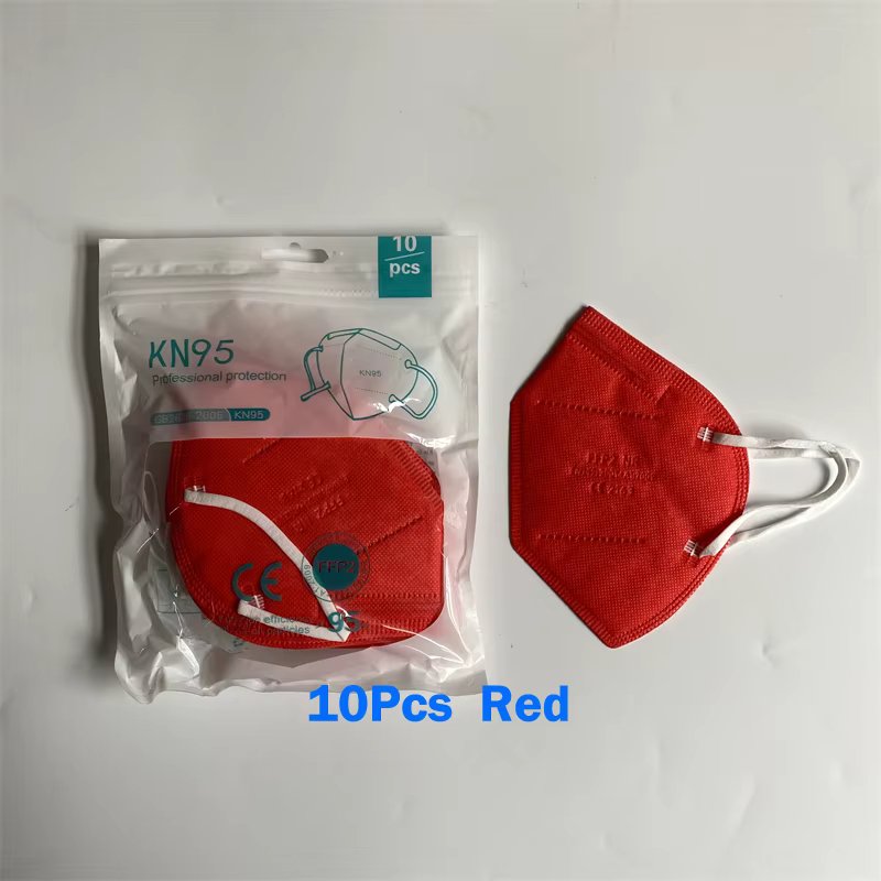 10Pcs Red