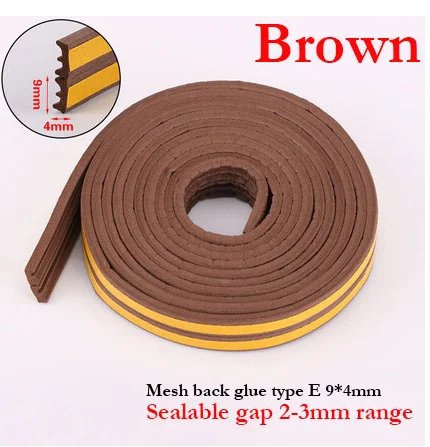 Brown E 9X4mm