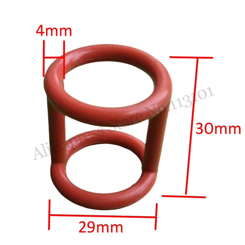 Special Red Thicken H-shaped Sealing Ring Of Middle Valve Rod Spare Part Accessory of Soft Ice Cream Machines New Fitting