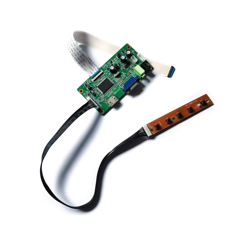 For N140FGE/N173FGA/N173FGE LED LCD EDP 30-Pin VGA Screen 1600*900 Display Controller Board DIY Kit