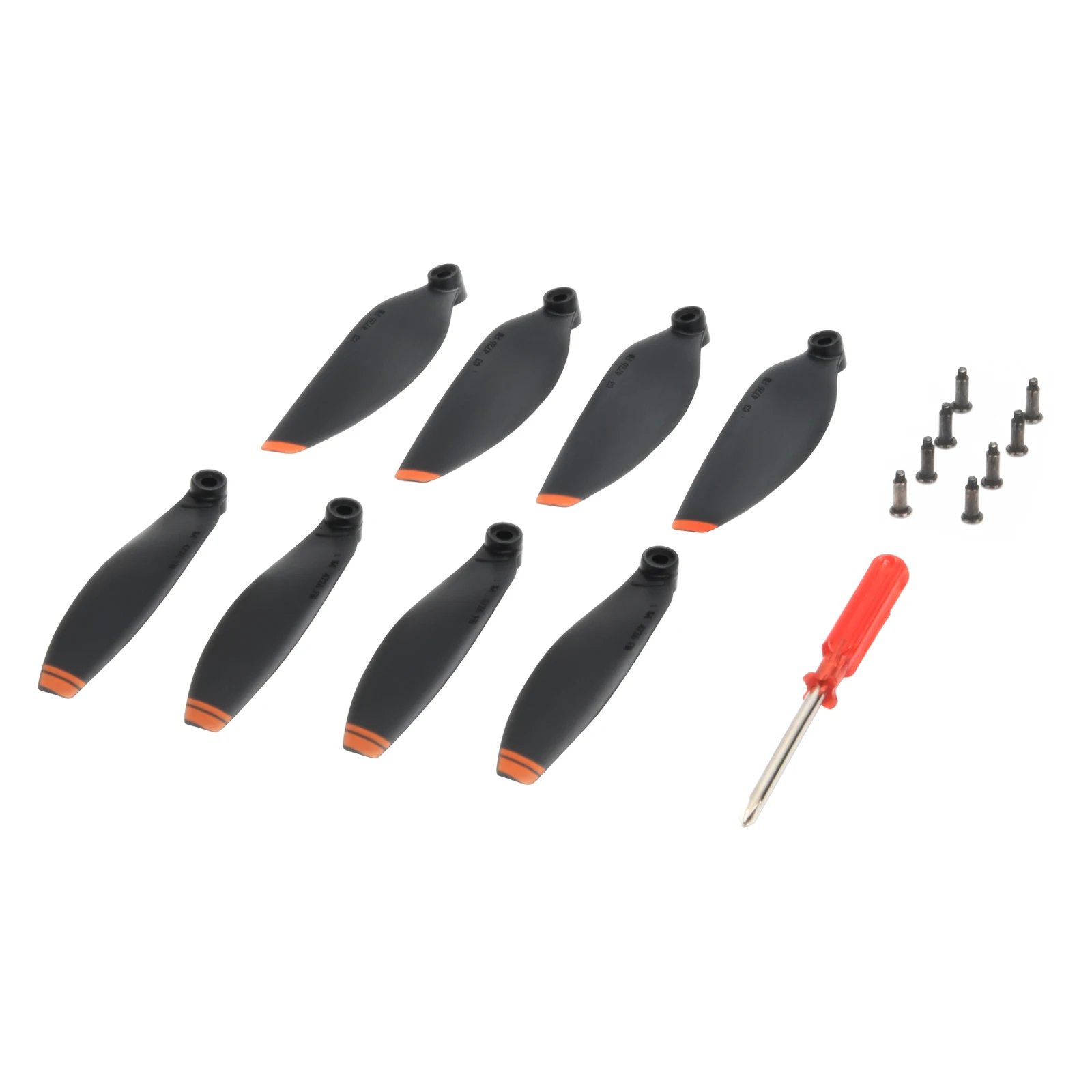 8pcs orange
