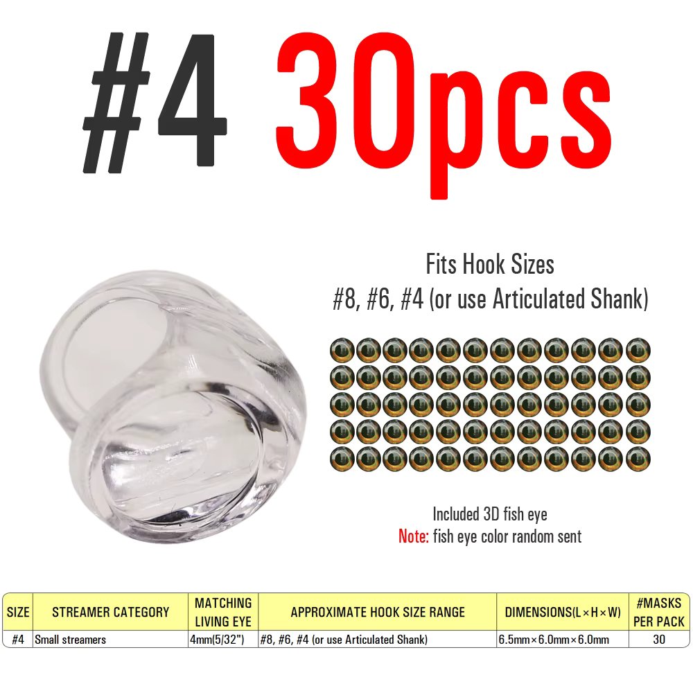 30PCS Size 4