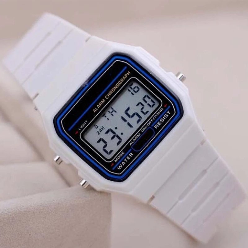 Fashion Sports Men's Digital Watches Top Brand Simple Square LED Wristwatch Causal Silicone Mens Electronic Clock Reloj Hombre