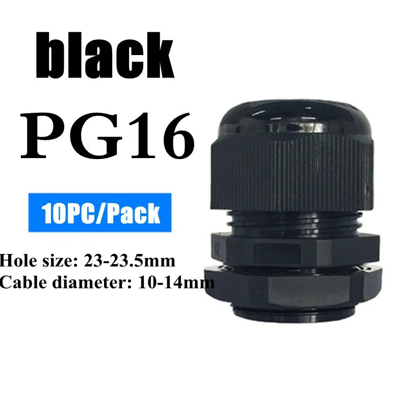 PG16 Black 10PCS
