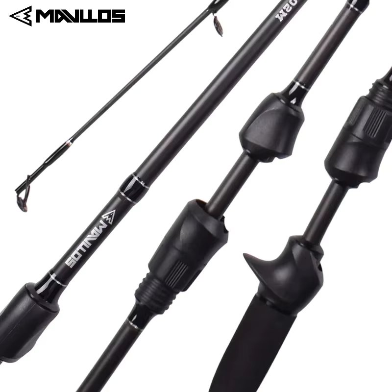 Mavllos Resolute  Bass Spinning Fishing Rod Lure 7-21g Line 7-17lb 1.8M Light Toray Carbon Fishing Rod Fast M Tip Casting Rod
