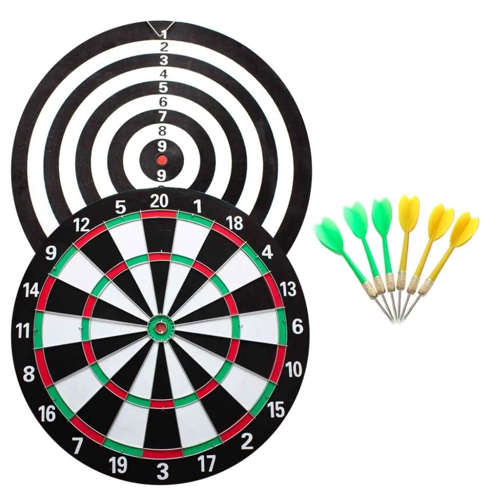 Double Face Darts Game Double Target 4 Darts Big 30 cm
