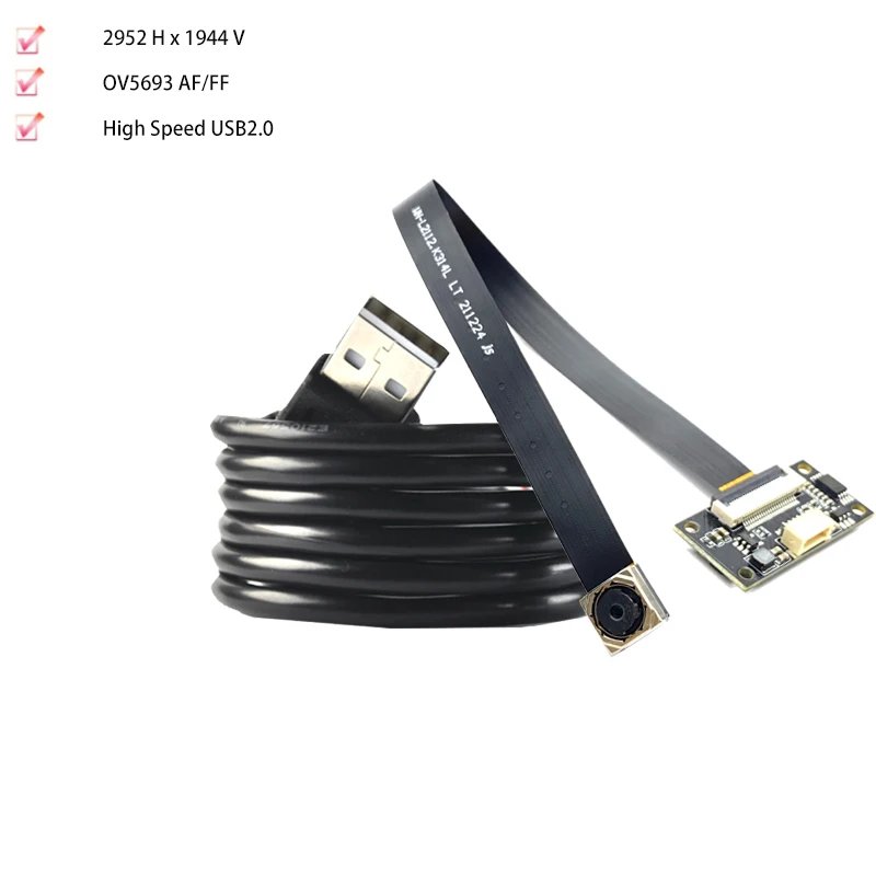 OV5693/IMX258 4K 12MP HD AF/FF 75° USB2.0 Camera Module 30FPS for Intelligent Terminal Equipment
