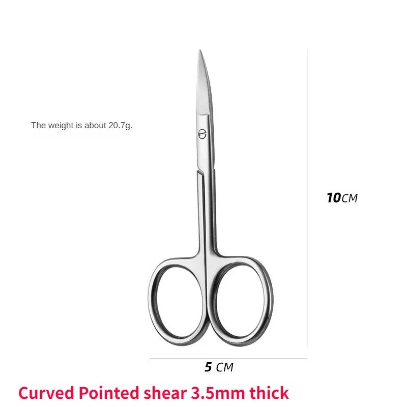 10 Curved pointed
