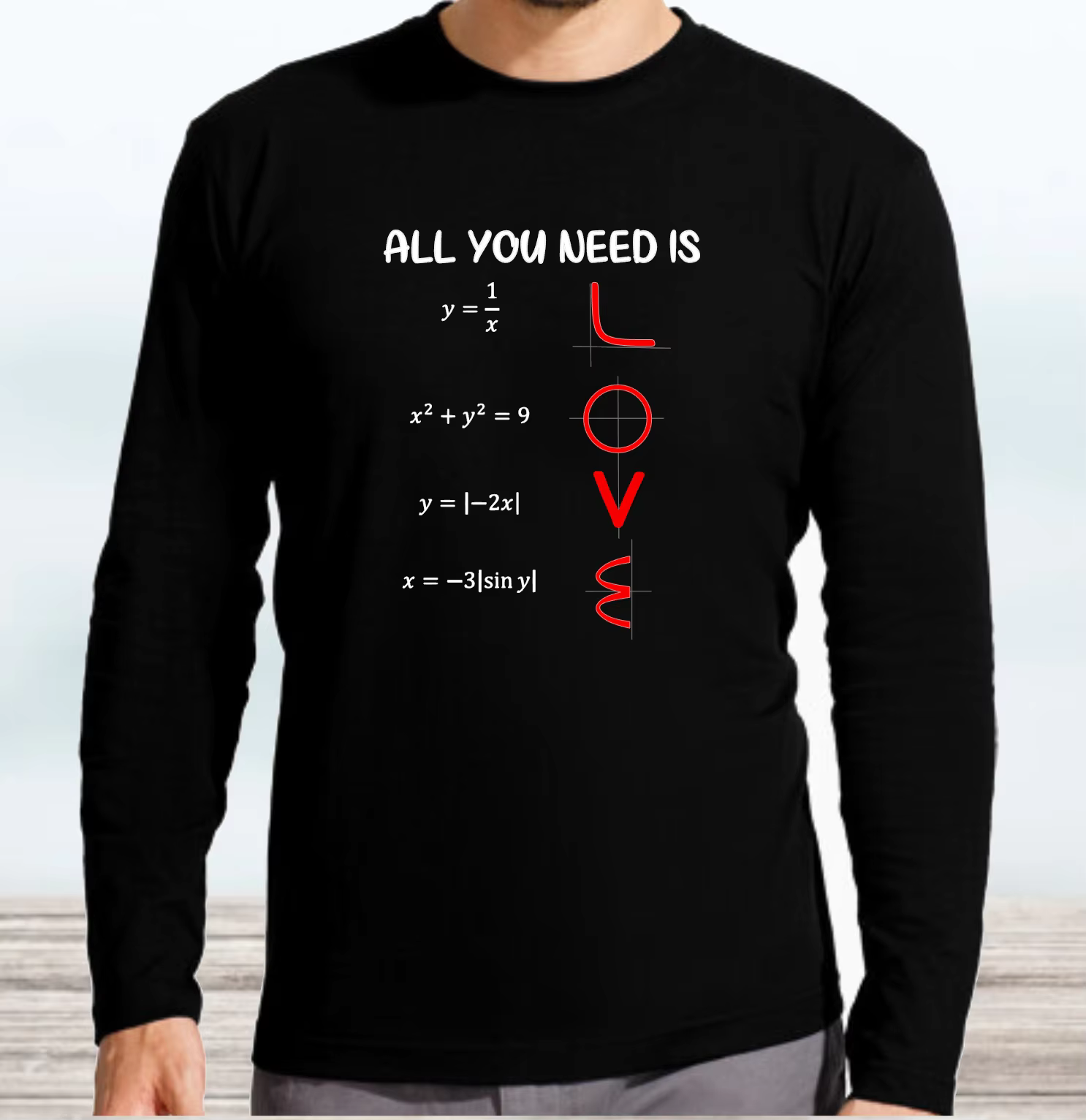 Long sleeve T-shirt ALL YOU NEED IS LOVE clothing Men Women child fashion CASUAL quality, style, colors JERSEY, CASUAL sweater TOP sale with modern print, novelty