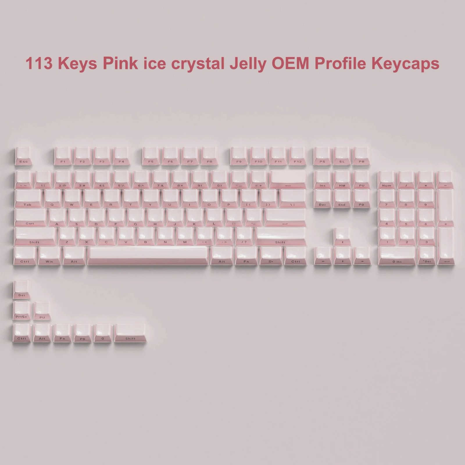 pink side print