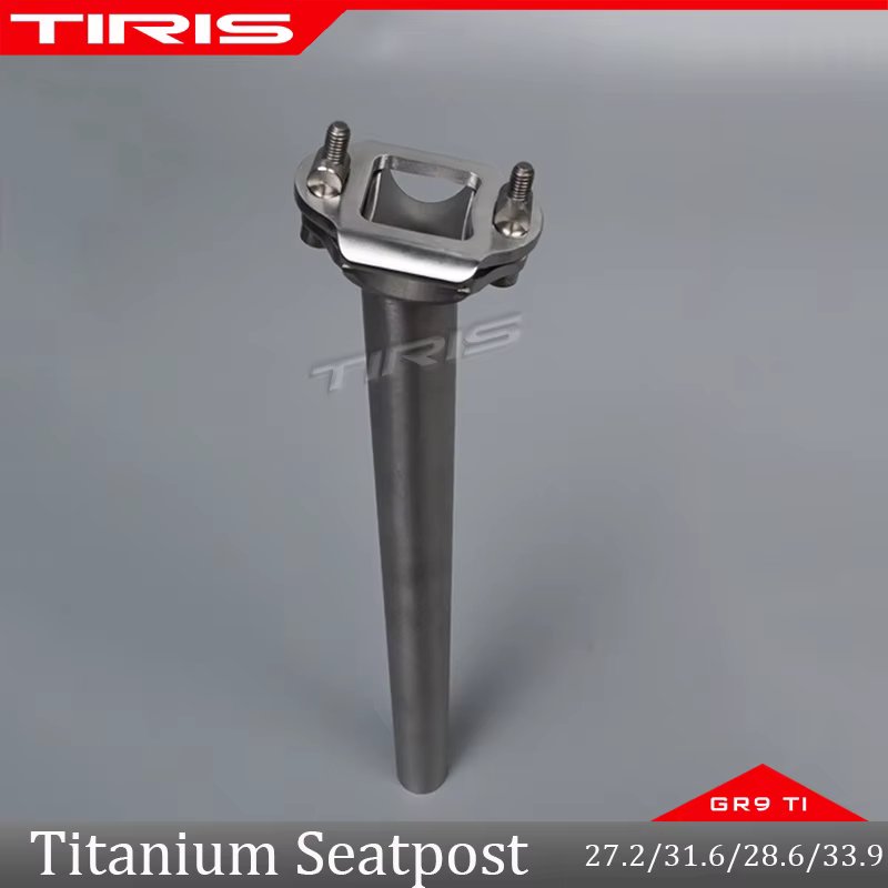 TIRIS -ZG2 Titanium Bike Seatpost Bicycle Accessories Cycling Parts  Seat Post Layback Pieces 27.2 31.6
