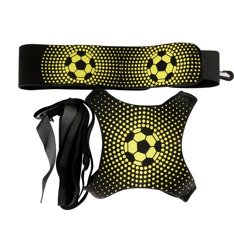 Soccer Ball Juggle Bags Toy Children Auxiliary Circling Training Belt Kids Soccer Kick Trainer Kick Solo Soccer Trainer Football